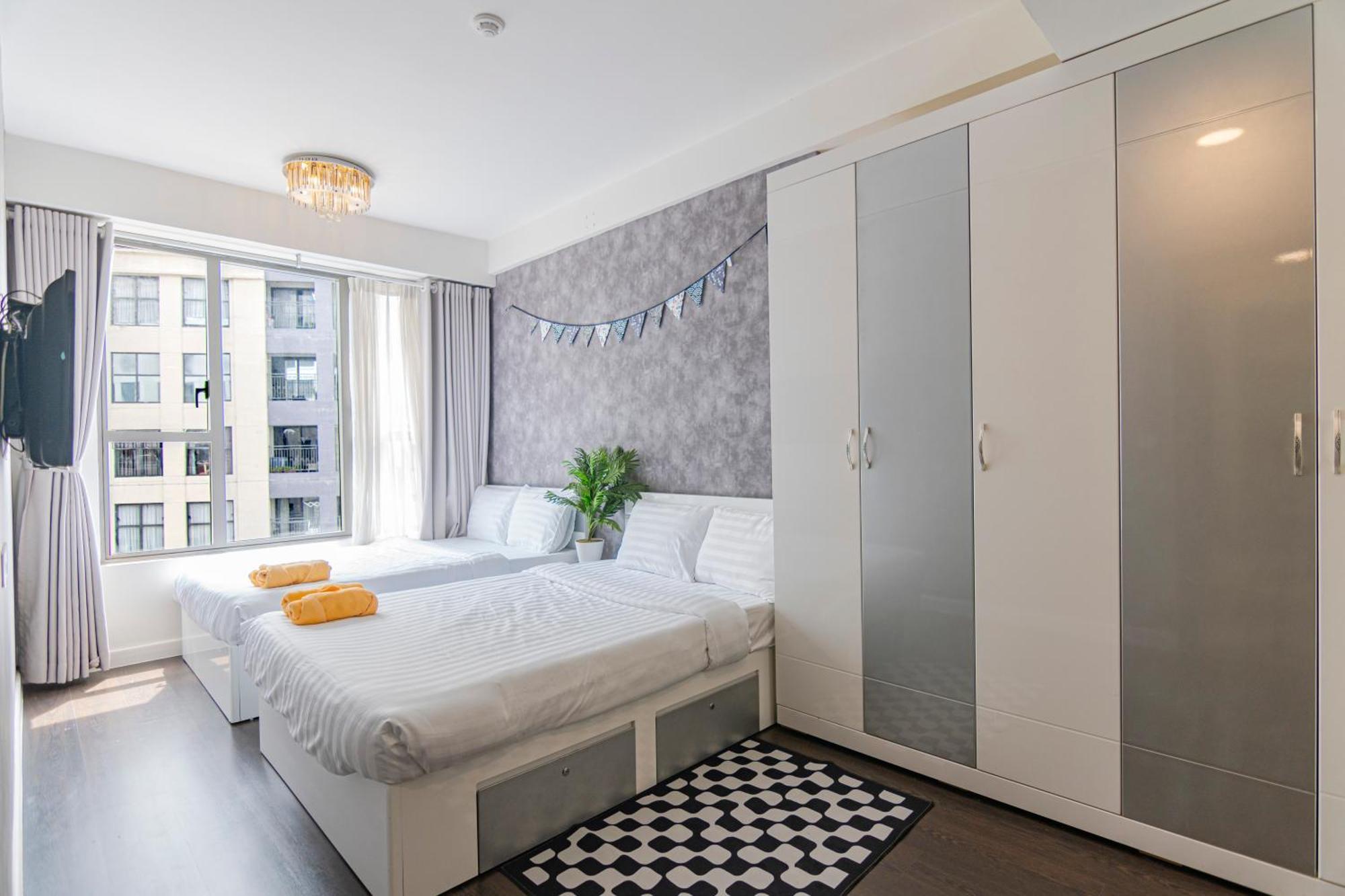 Grand Riverside Aparment 4brs 5 Beds Near D1 Apartamento *